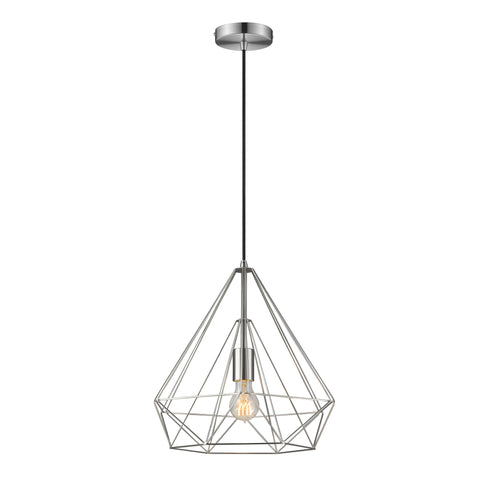 Pendant Luminaire In Satin Nickel LL00149